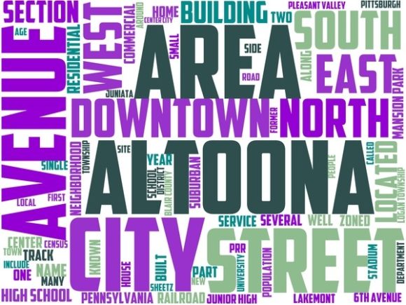 Altoona Wordart Skinny Tumbler – A Creative Tool for Modern Designers