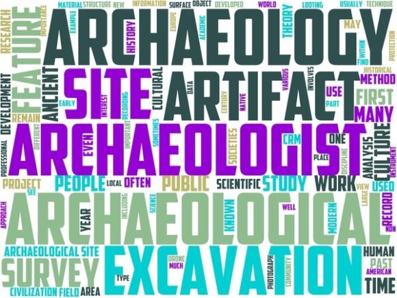 Archaeologist Wordart Tie Dye