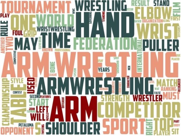 Arm Wrestling Wordart Skinny Tumbler: A Versatile Design Asset for Creative Projects