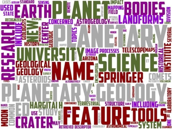 Astrogeology Wordart Print: A Versatile Design Asset for Creative Projects