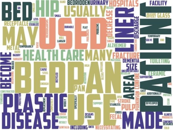 Bedpan Wordart Print: A Creative Tool for Design and Expression