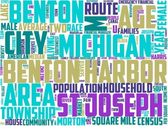 Benton Harbor Wordart Crafting