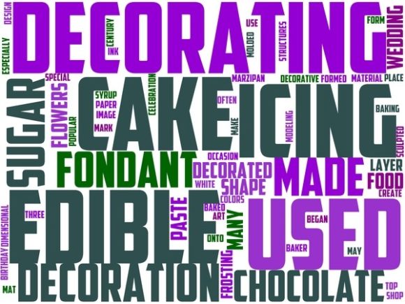 Cake Decorating Wordart Tumbler